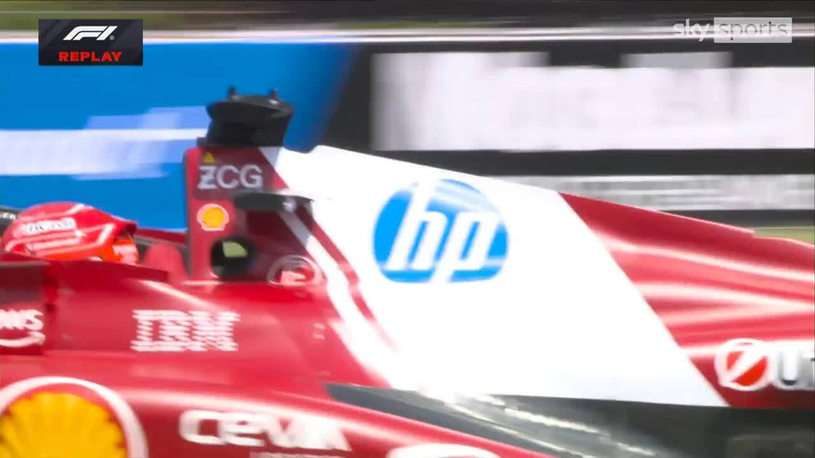 Leclerc brings out red flag with BIG smack into wall in practice!
