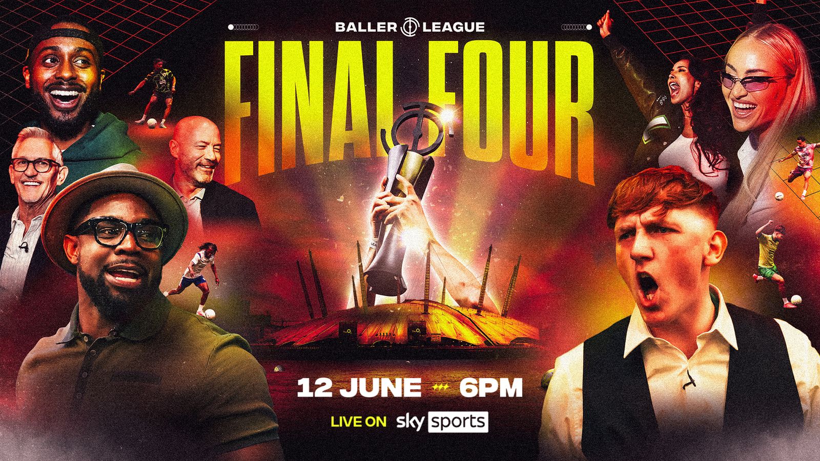 Baller League Final Four LIVE! Lineker's Deportrio in first semi-final