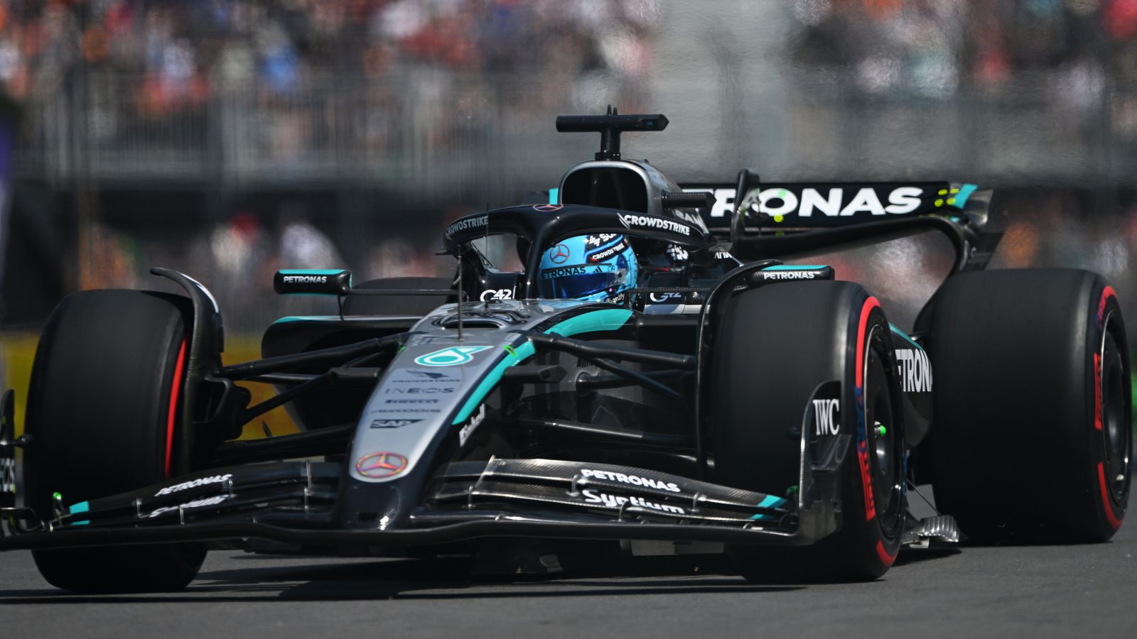 Canadian GP: George Russell tops Lando Norris and Kimi Antonelli in confusing Montreal second practice | F1 News