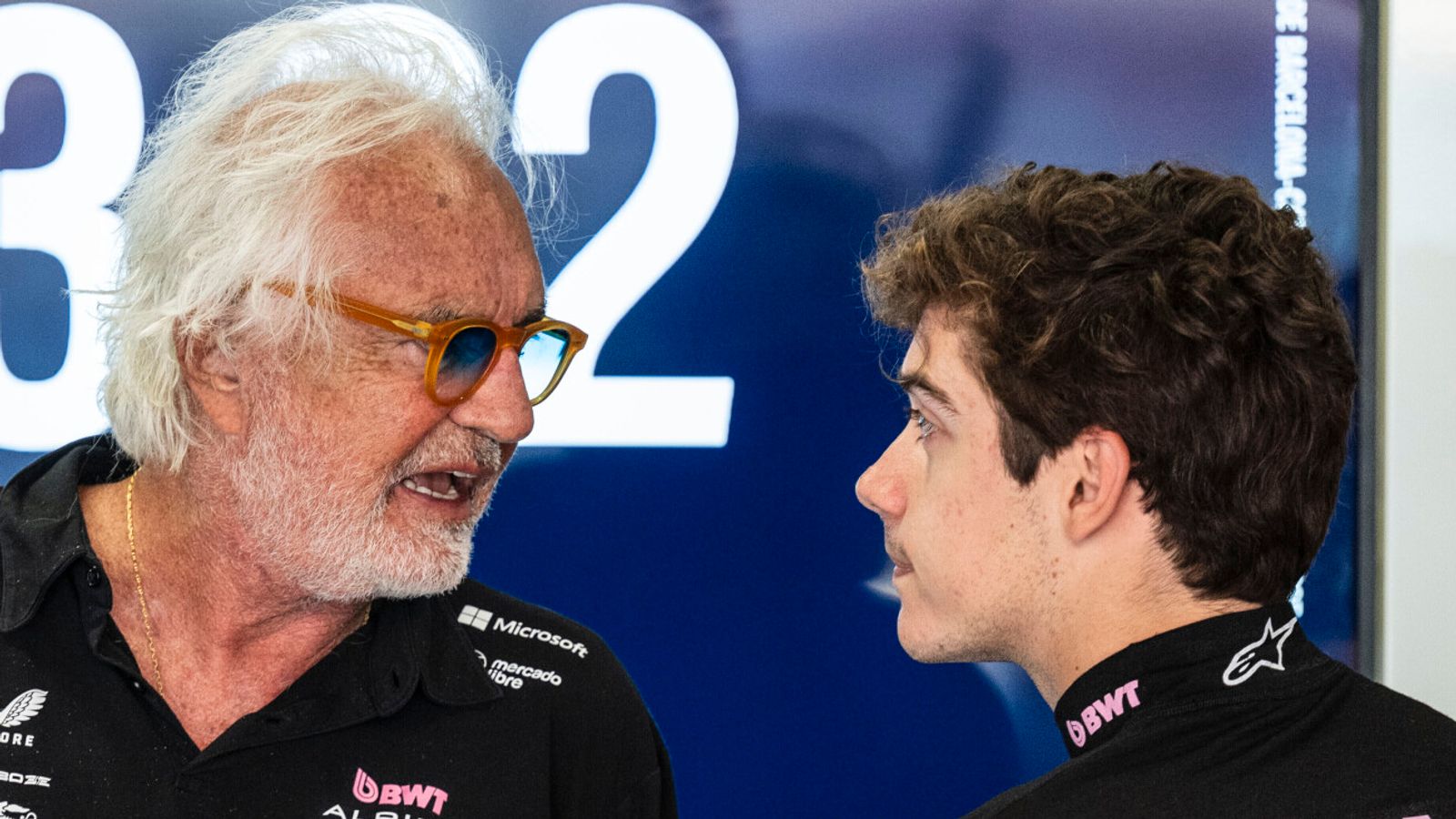 Franco Colapinto: Alpine boss Flavio Briatore remains non-committal over Argentine driver's future with team