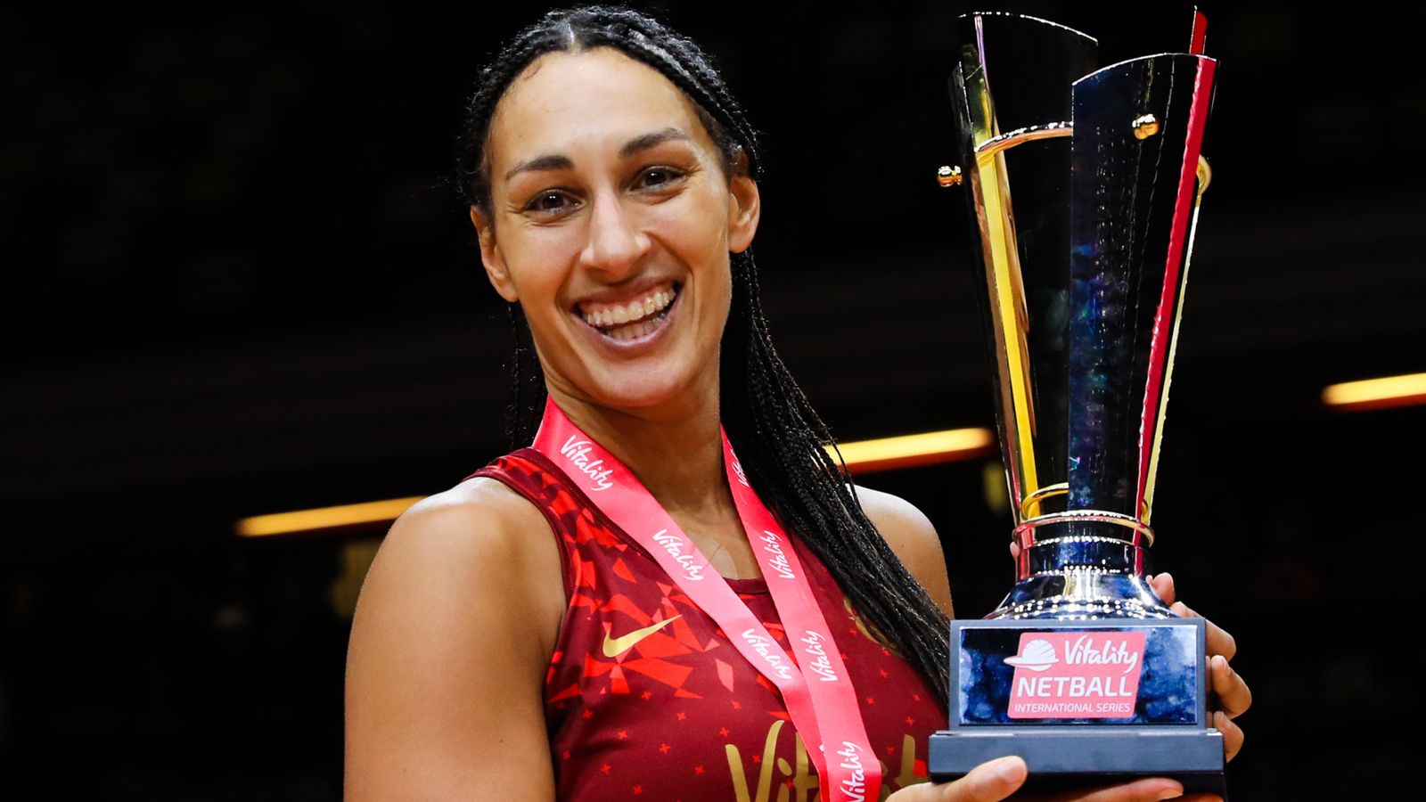 Geva Mentor: England netball legend Geva Mentor to retire at end of 2025 Netball Super League season