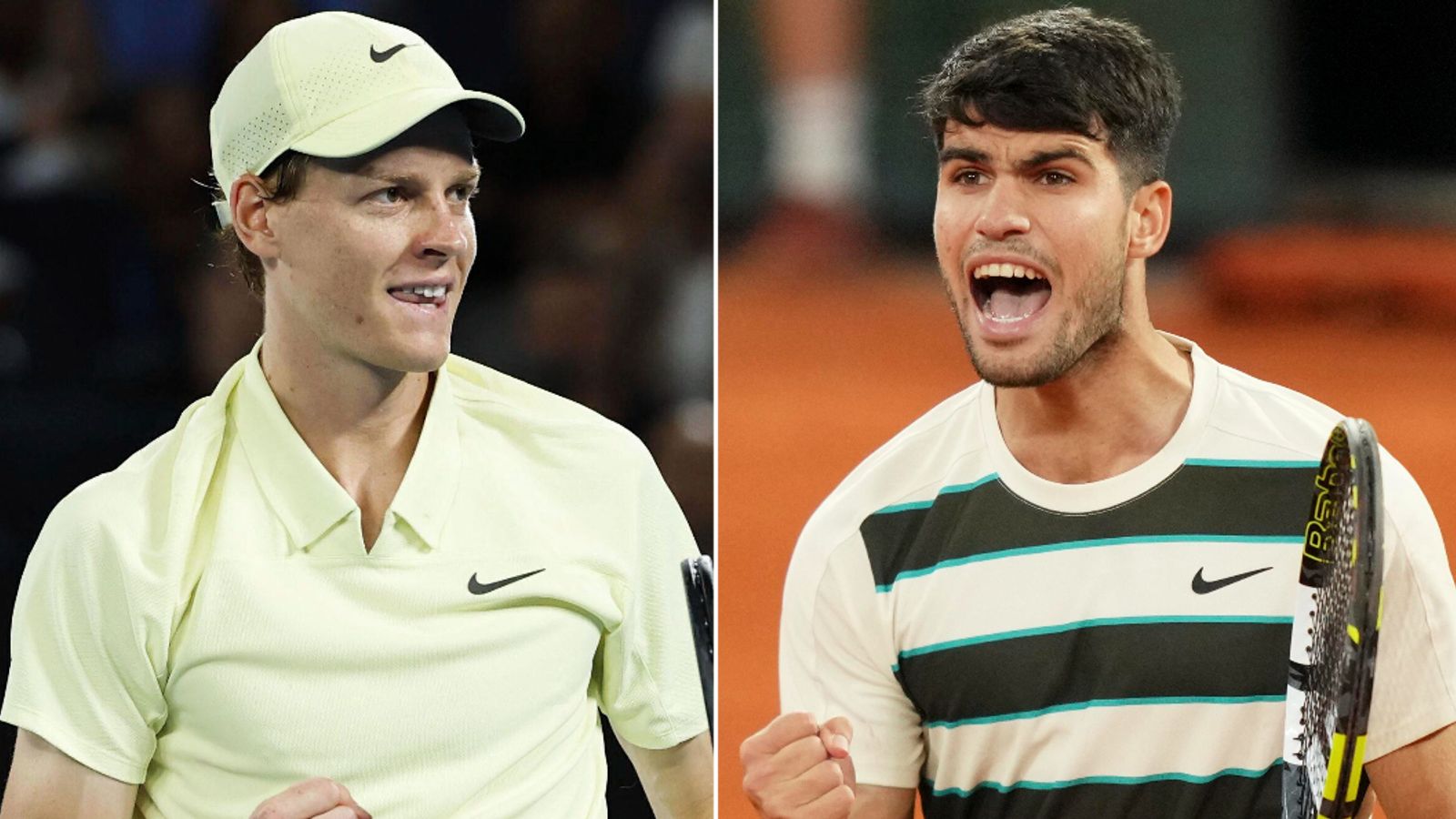 French Open: Jannik Sinner slays Novak Djokovic in three sets to set up final with Carlos Alcaraz