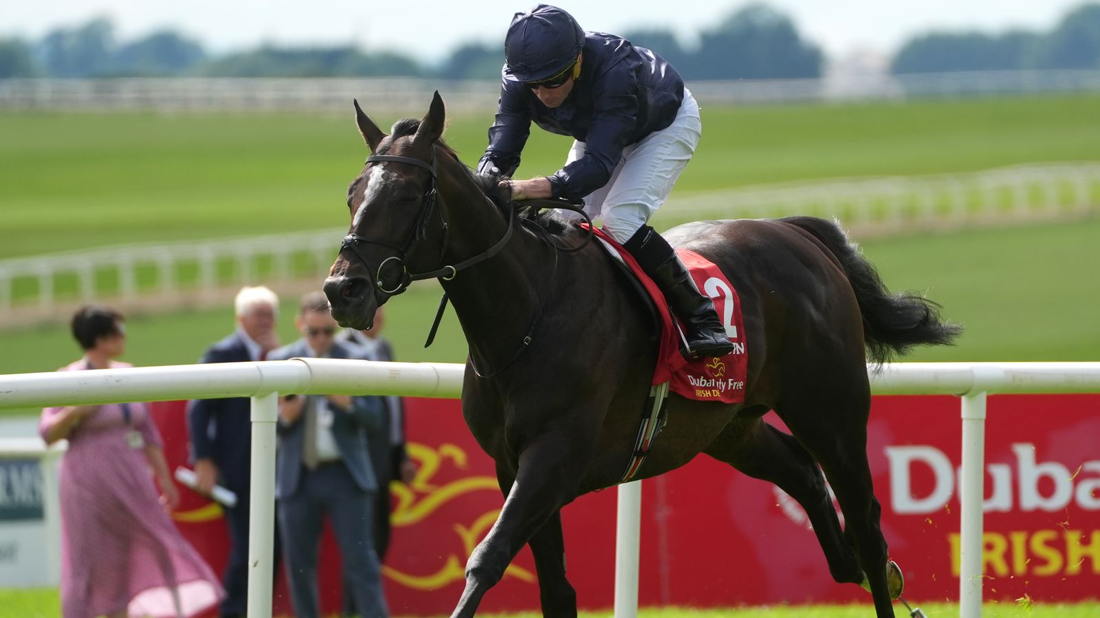 Irish Derby: Lambourn toughs it out to land Epsom-Curragh Classic double for Aidan O'Brien