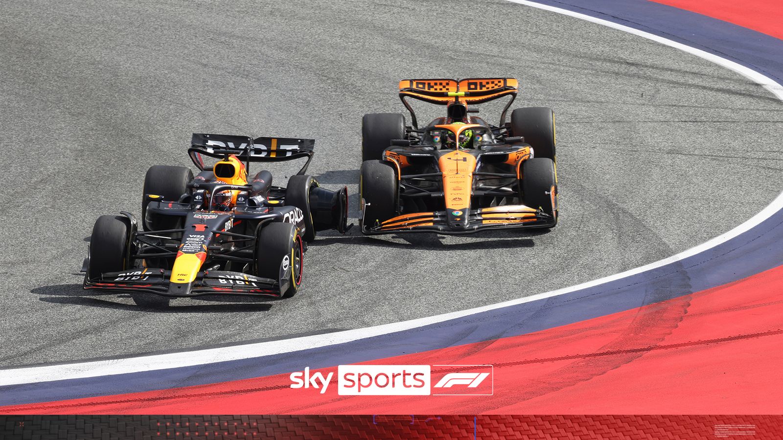 Flashback: Norris and Verstappen crash and BOTH lose out on win in Austria