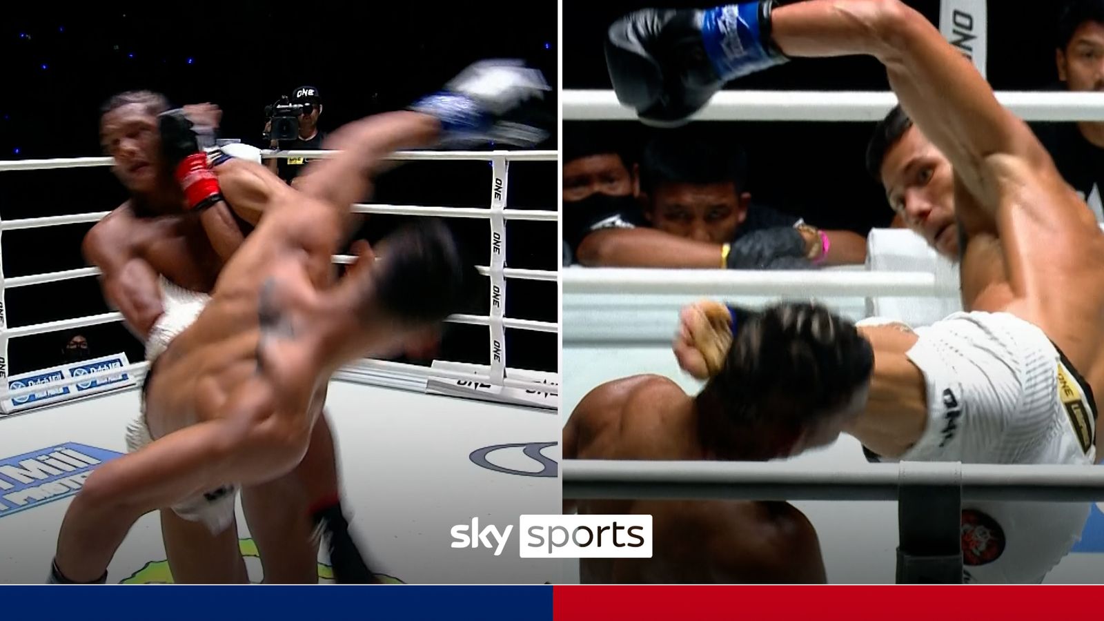 ONE Friday Fights 114: ONE fighter drops opponent with two HUGE kicks in final round!