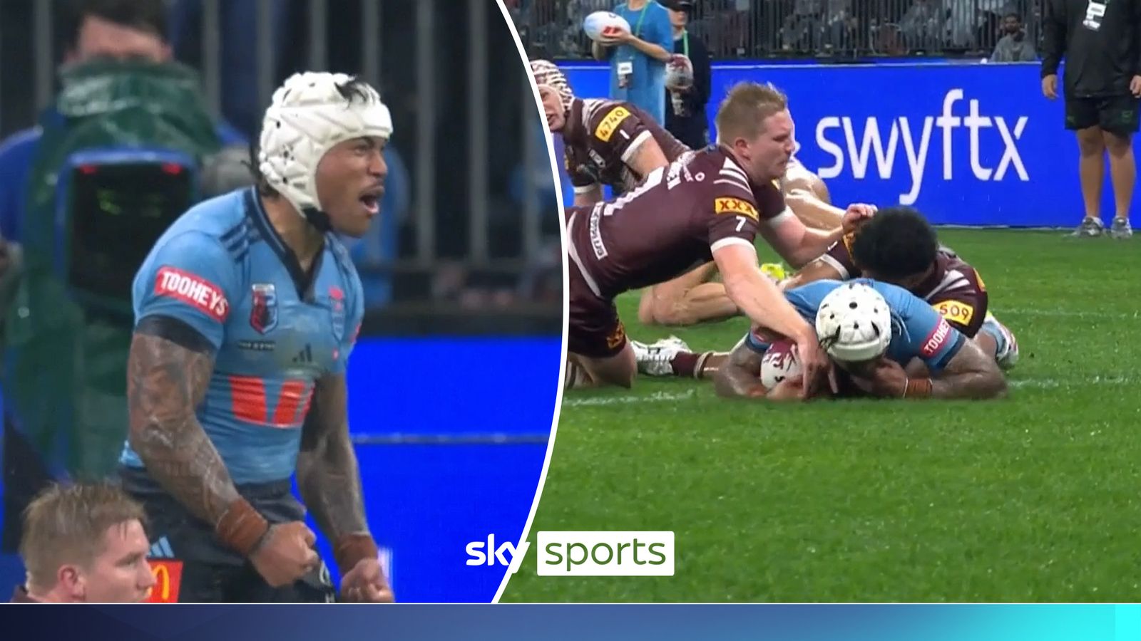 GAME ON! NSW fighting back hard against Queensland GAME ON! NSW fighting back hard against Queensland