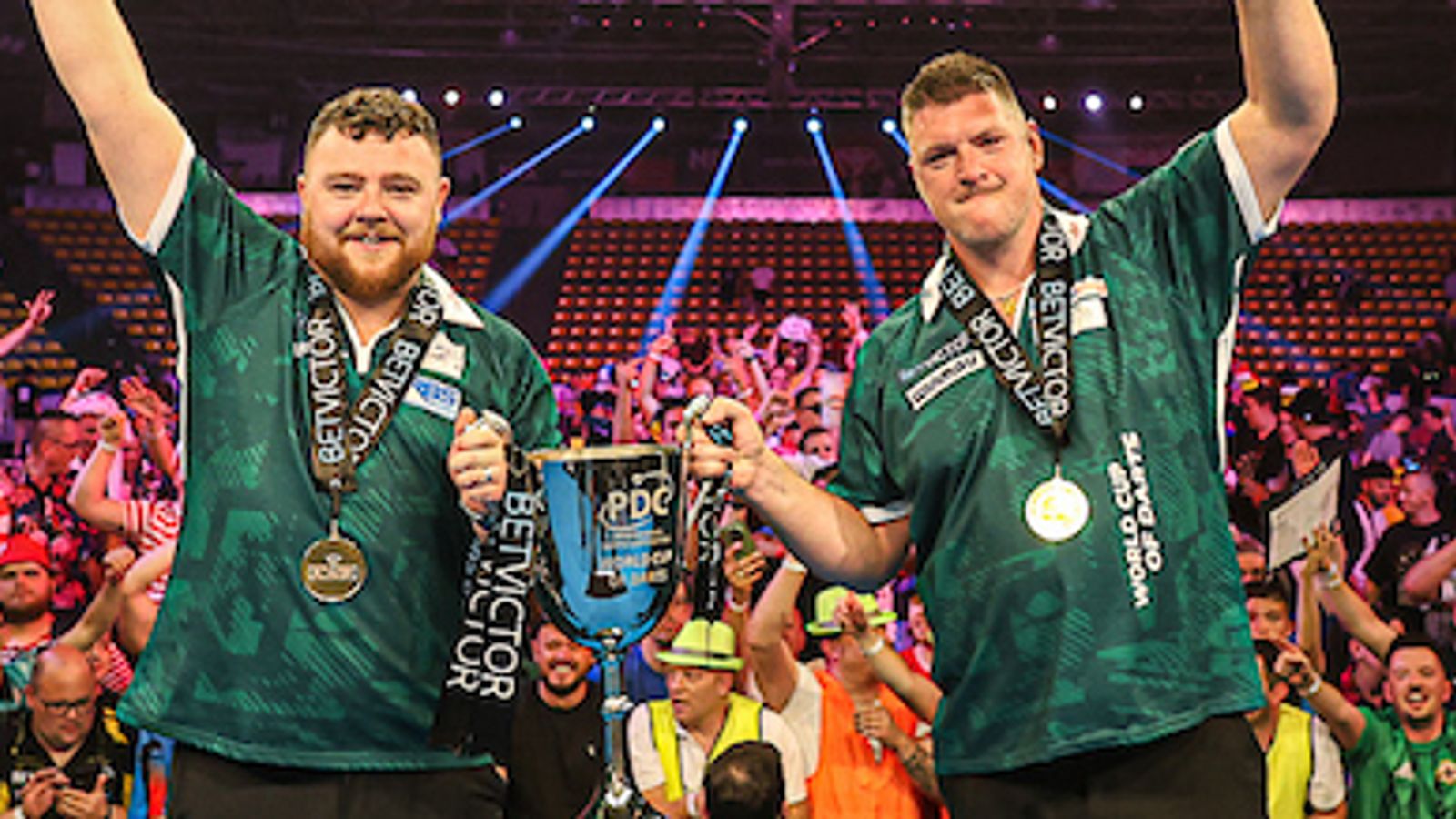 World Cup of Darts: Josh Rock and Daryl Gurney inspire Northern Ireland to glory over Wales | Darts News