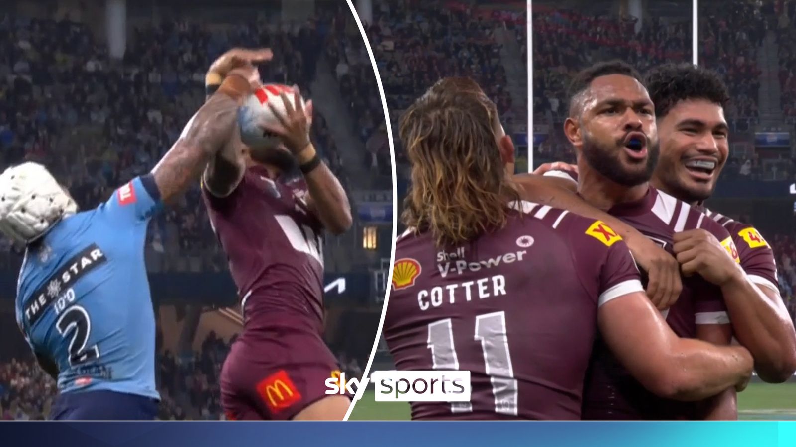 State of Origin Queensland vs New South Wales: Qld Maroons take lead in ...