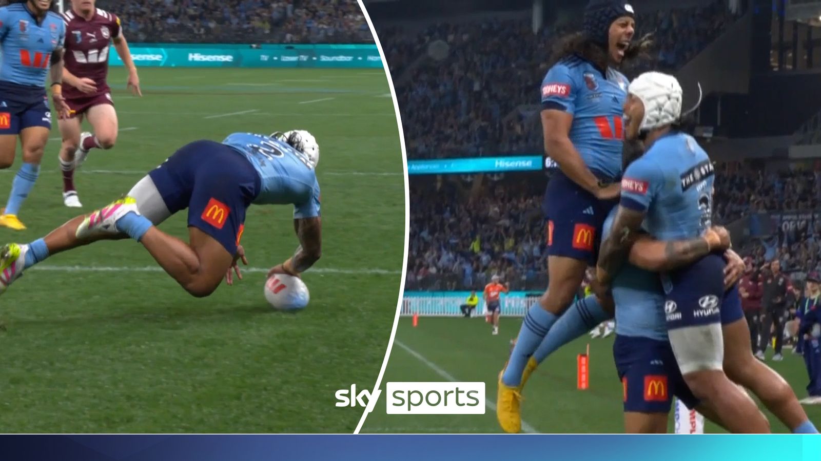 'Smart play!' | NSW take an early lead against Queensland