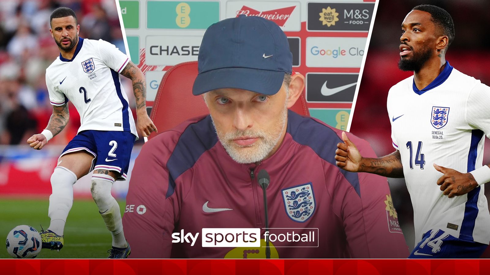 Tuchel defends Walker display, Toney sub & calls for World Cup calm