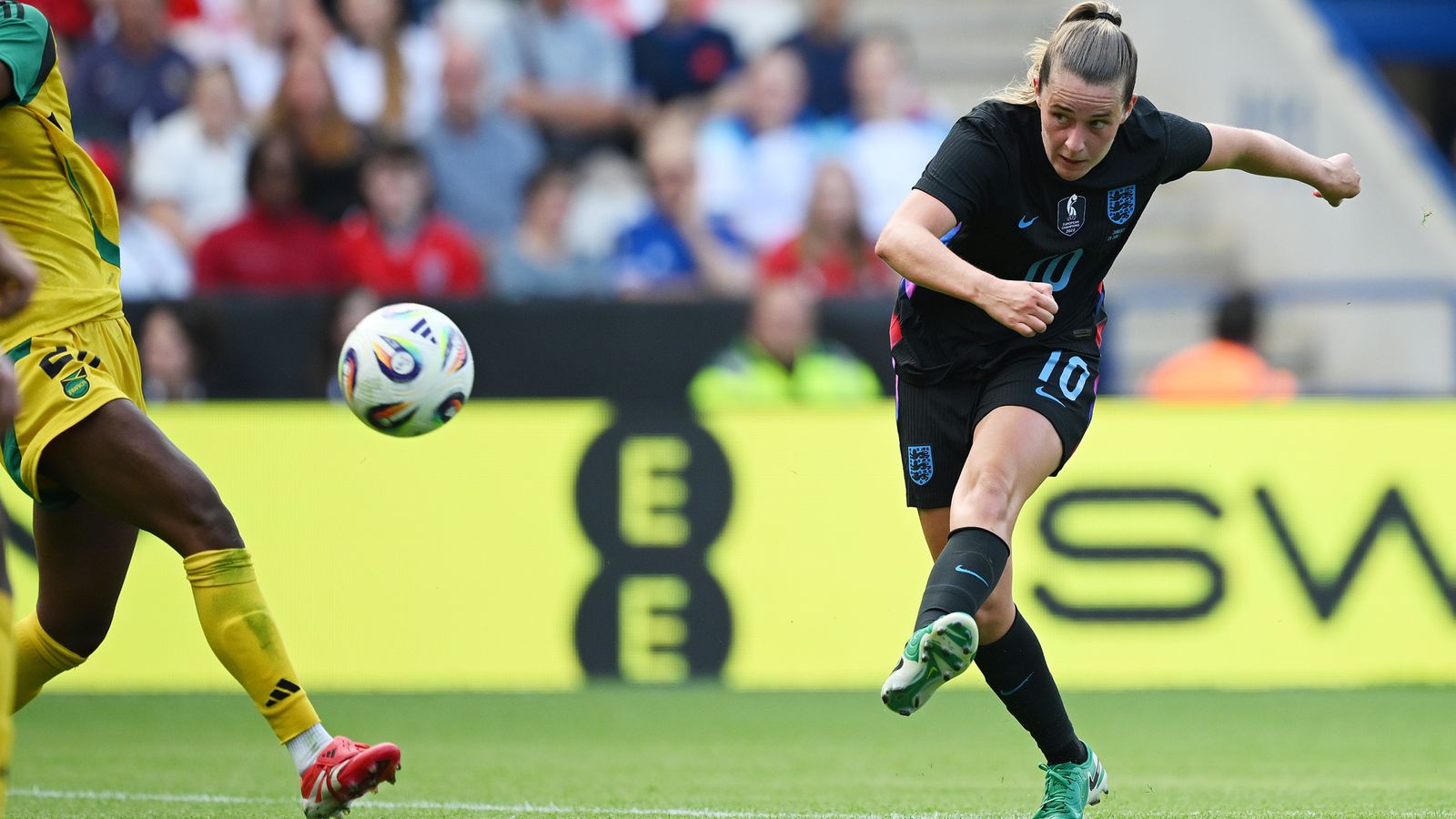 England Women 7-0 Jamaica Women: Ella Toone's double helps Lionesses ease to win ahead of Euro 2025