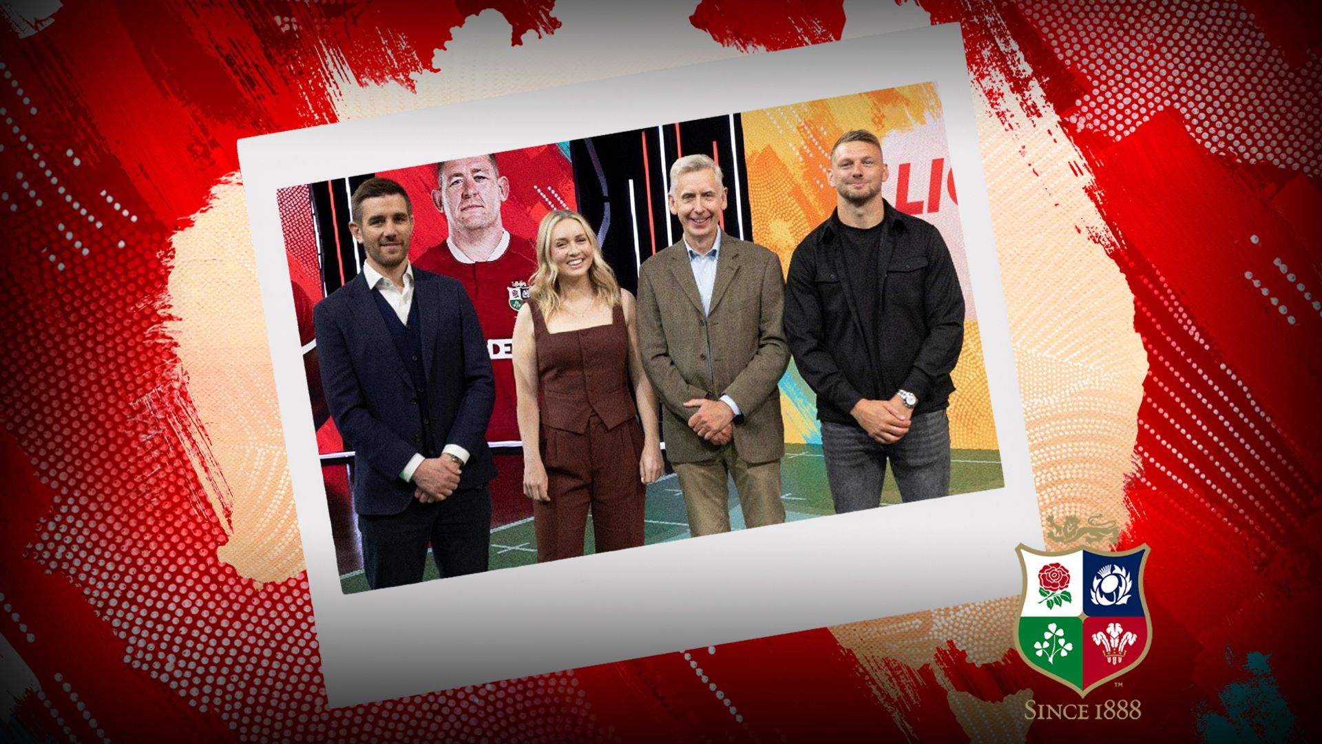 Sky Sports announces O'Gara, Biggar, Warburton as part of Lions team
