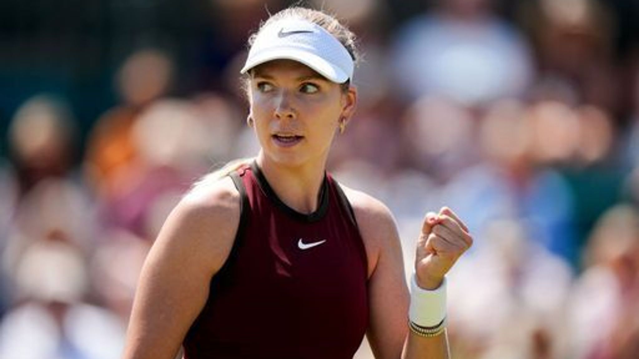 Katie Boulter: British No 2 makes it 12 wins in a row at Nottingham