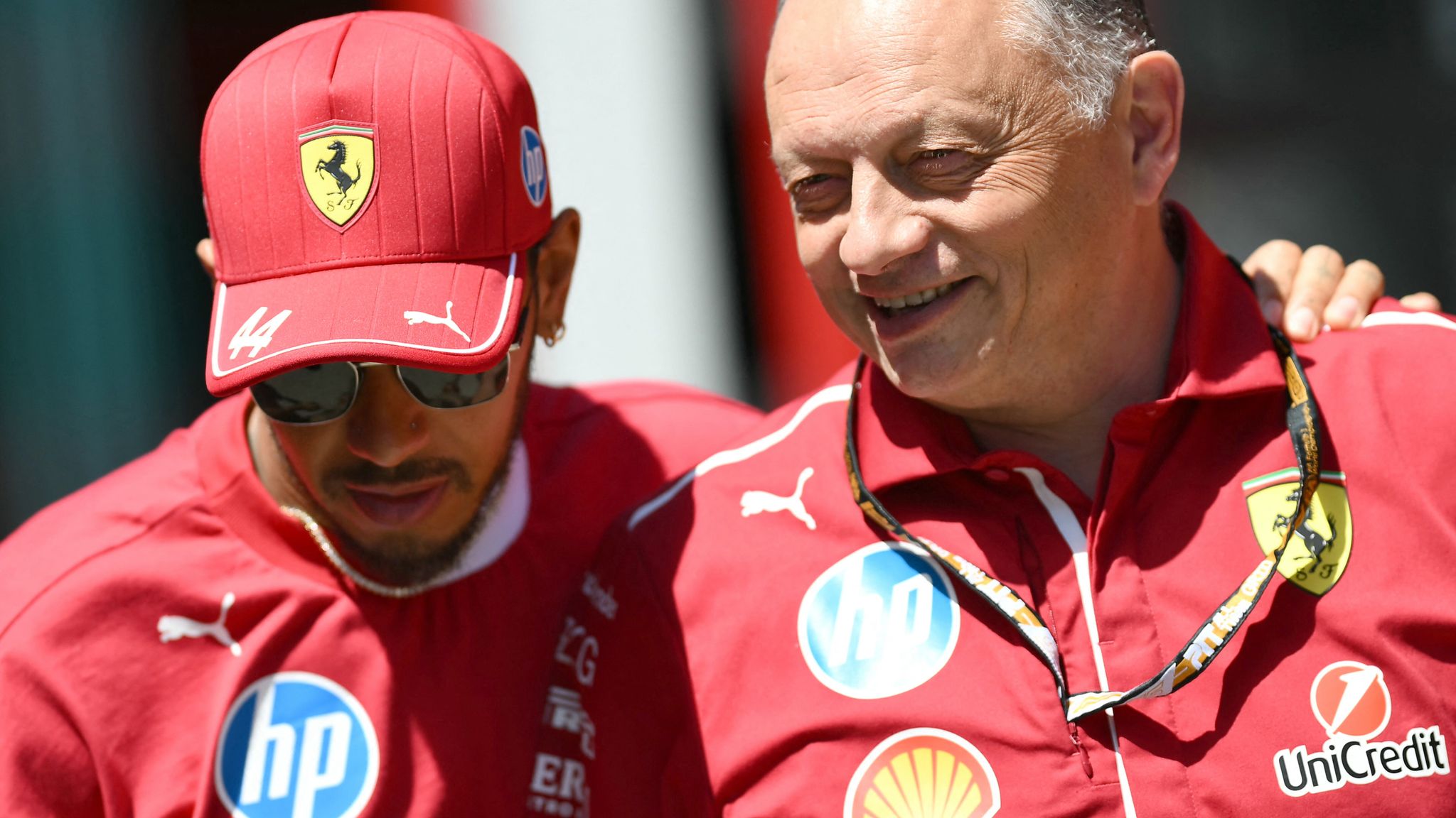 Lewis Hamilton: Ferrari boss Frederic Vasseur responds to driver's latest downbeat comments and urges calm | F1 News | Sky Sports
