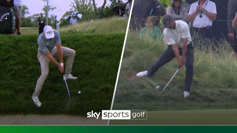ADAM SCOTT AND SAM BURNS US OPEN 11TH HOLE 