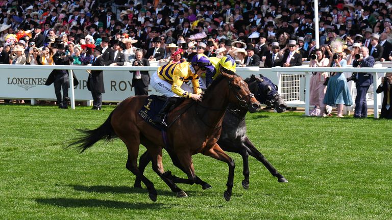 American Affair (near) pips Frost At Dawn to the King Charles III Stakes title