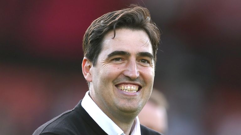 Bournemouth Andoni Edrona manager after the final of the Premier League final at the VITALITy Stadium, Bournemouth.