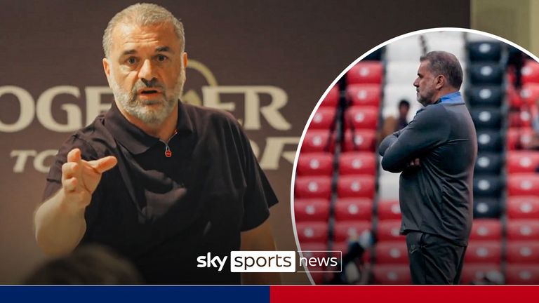 Ange Postecoglou pre-Europa League final speech to Spurs players