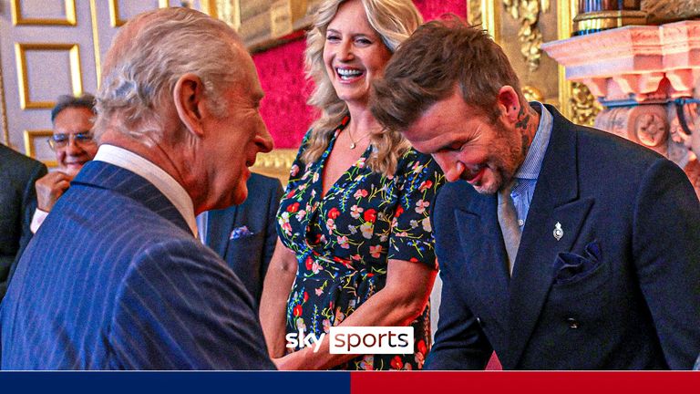 Beckham awarded knighthood.