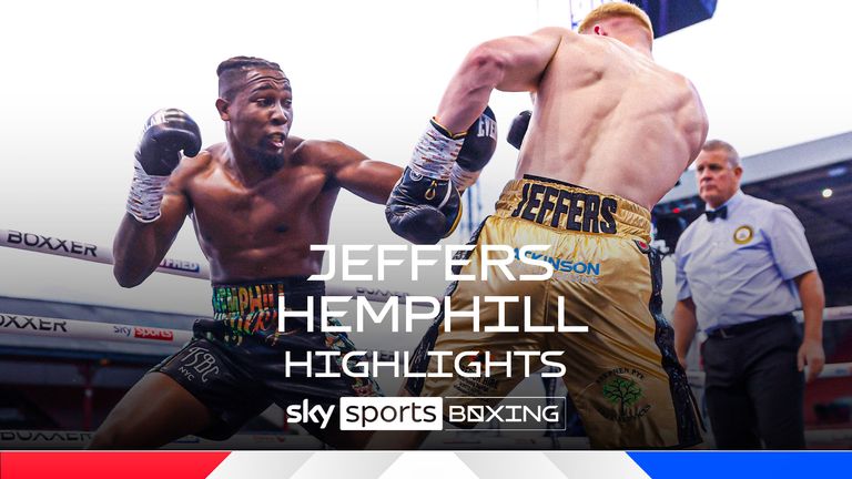 Sean Hemphill vs Mark Jeffers Highlights Boxing News Sky Sports Sean Hemphill vs Mark Jeffers Highlights Boxing News Sky Sports