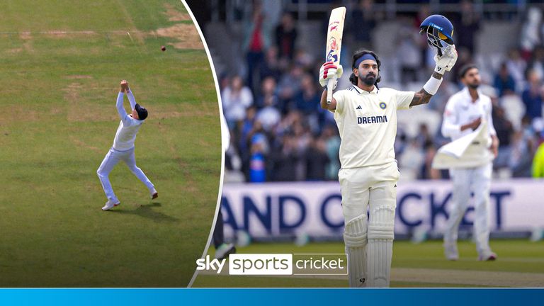 Brook drops Rahul on 58