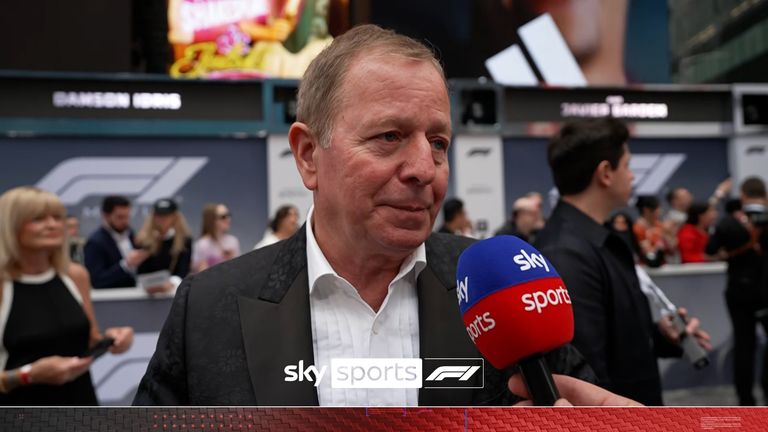 Martins Brundle filmā F1.