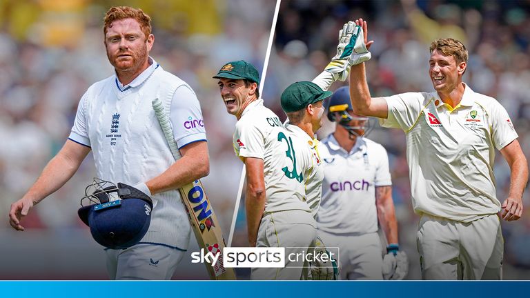 Jonny Bairstow lost his wicket during the fifth day of the second Ashes Test match between England and Australia, at Lord&#39;s on 2 July 2023.
