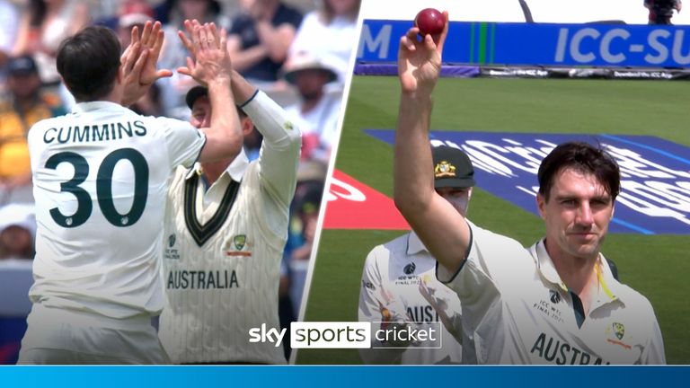 Pat Cummins gets an incredible six wicket haul during the first innings of the ICC World Test Championship final against South Africa as sets a captain's record at Lords. 