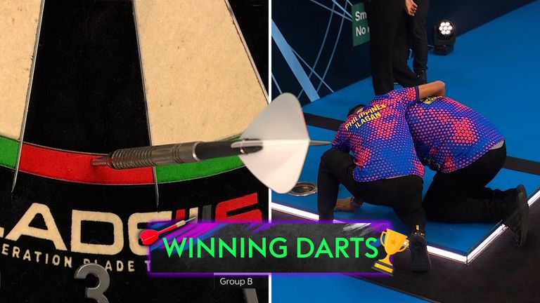 Philippines beat Belgium winning darts