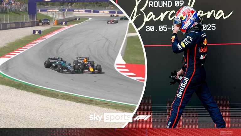 David Croft shares his thoughts on whether Max Verstappen should have been disqualified after his controversial hit on George Russell at the Spanish Grand Prix.