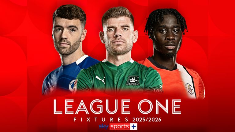 League One fixtures 2025/26
