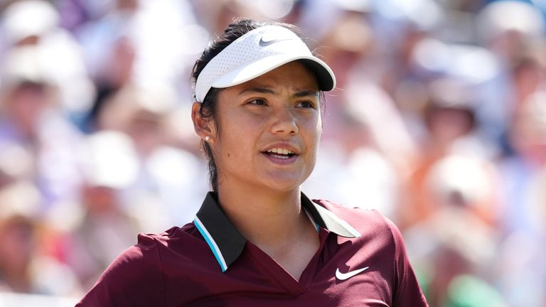 Emma Raducanu Eastbourne Open