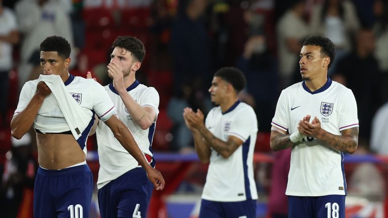 England were beaten 3-1 by Senegal in their first ever defeat by African opposition