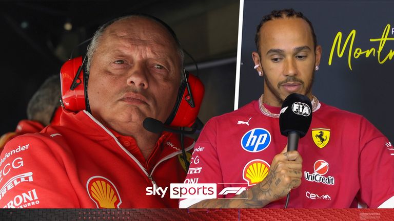 Lewis Hamilton squashed Fred Vasseur 'exit' rumours and admitted he felt 'relieved' after the Spanish GP when the team discovered an issue with the car.