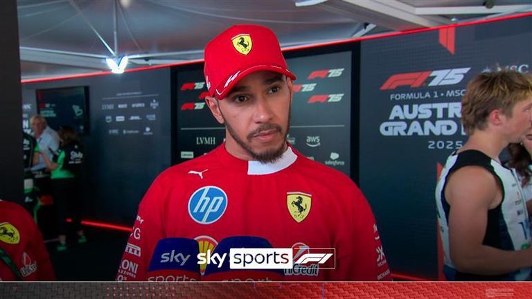 Lewis Hamilton says Ferrari made 'mega progress' this weekend, which saw the team secure a third and fourth place finish.