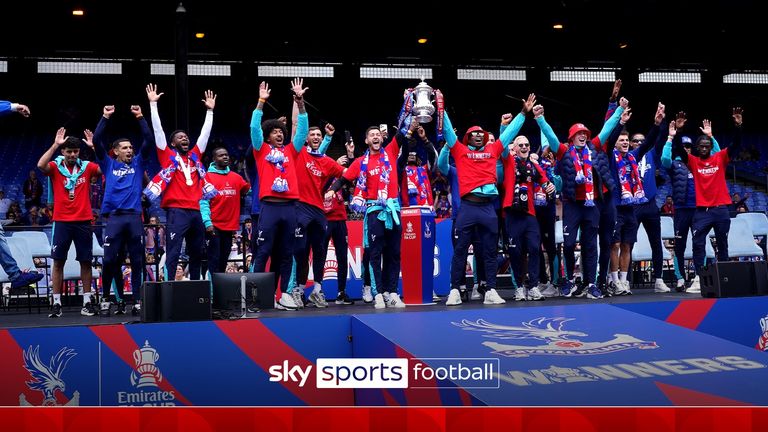 Football finance expert Kieran Maguire assesses whether Crystal Palace will be banned from the Europa League next season, with complications surrounding John Textor's stake in both Palace and Lyon, who have also qualified for the competition.