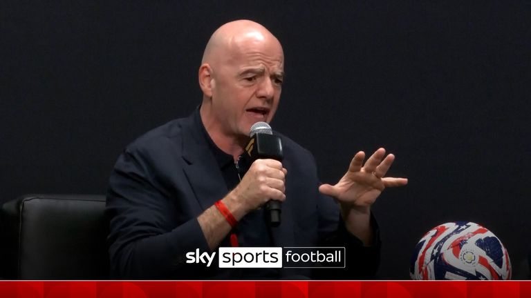 FIFA president Gianni Infantino is adamant the players are enjoying the inaugural edition of the Club World Cup.