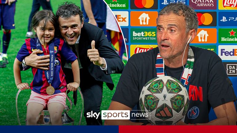 LUIS ENRIQUE + DAUGHTER