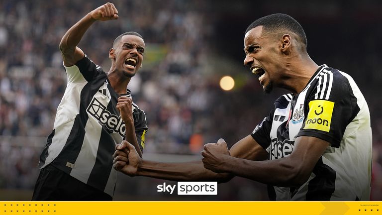 Alexander Isak at Newcastle