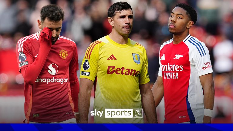 Every straight red card from the 24/25 Premier League season.