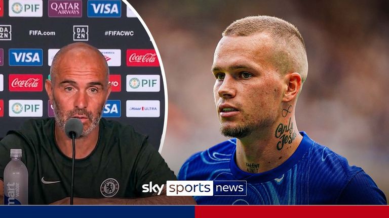 Chelsea head coach is asked about winger Mykhailo Mudryk, who has been charged by the FA with violating anti-doping rules.