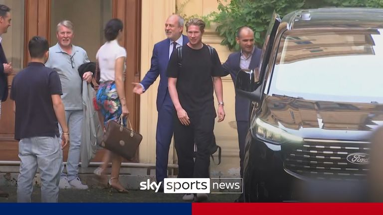 Kevin de Bruyne Napoli medical