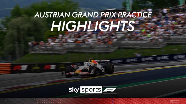 Highlights from Friday&#39;s practice sessions at the Austrian Grand Prix.