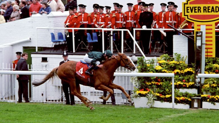 Generous won the 1991 Derby with flying colours for Paul Cole