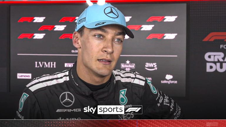 george russell post FP2 canada gp