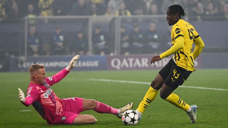 Jamie Gittens Borussia Dortmund