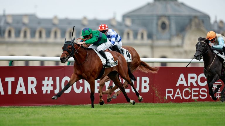 Godspeed wins Prix de Sandringham Gr.2 at Chantilly, France, 01/06/2025, photo: Zuzanna Lupa