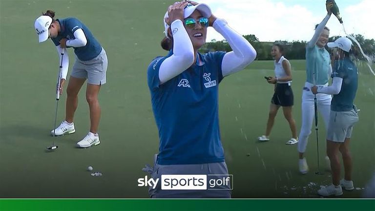 Minjee Lee finished three strokes clear of the chasing pack as she lifted her third major title at the KPMG Women's PGA Championship.