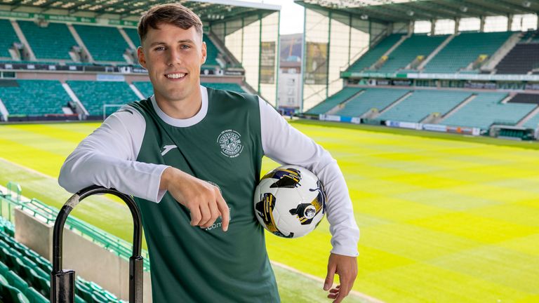 Josh Mulligan has signed a four-year deal at Hibernian (Credit: Alan Rennie)