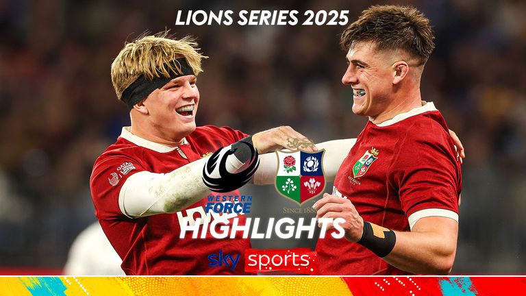 Highlights from the second game of the 2025 tour as the British and Irish Lions defeated Western Force